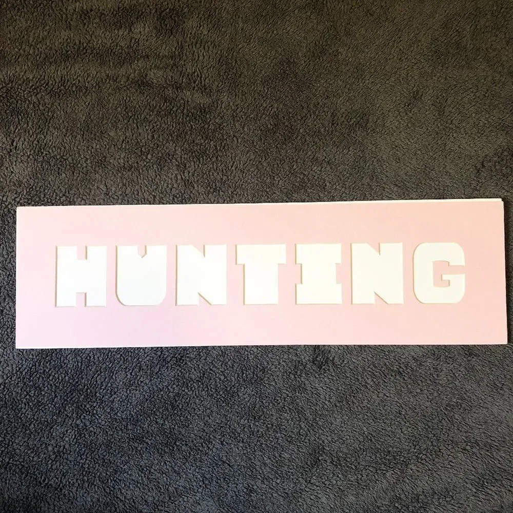7x24 Pastel Pink Hunting Photo Mat‎